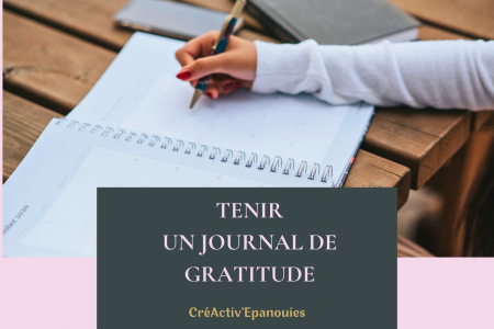 tenir un journal de gratitude